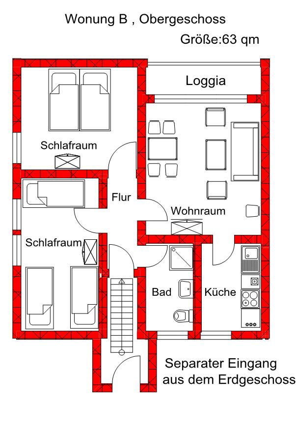 Wohnung B